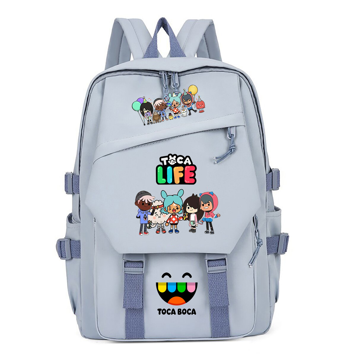 Korean Student Lifestyle - Mochila escolar infantil com estampa Toca