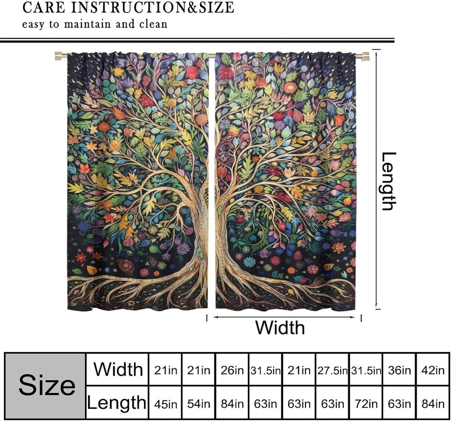 Cortinas Árvore da Vida, Corti - Modern Korean Lifestyle avaliação e preço
