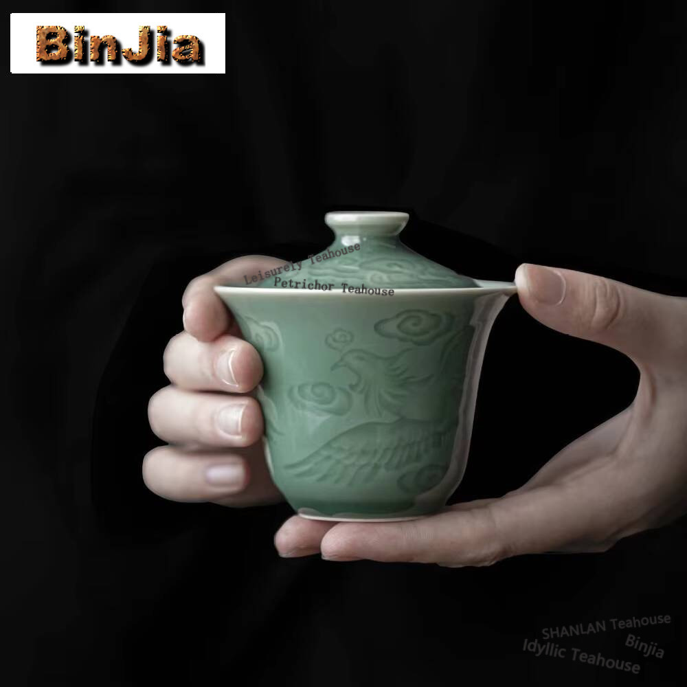 Antique Celadon mão agarrando  - Celadon Ceramic Cup avaliação e preço