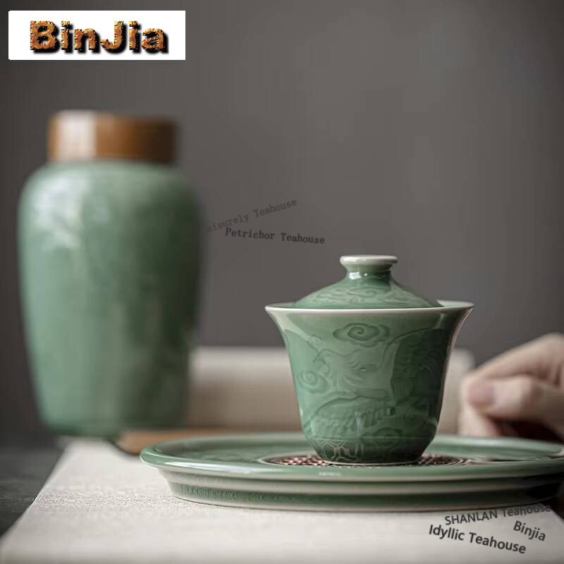 Antique Celadon mão agarrando  - Celadon Ceramic Cup avaliação e preço