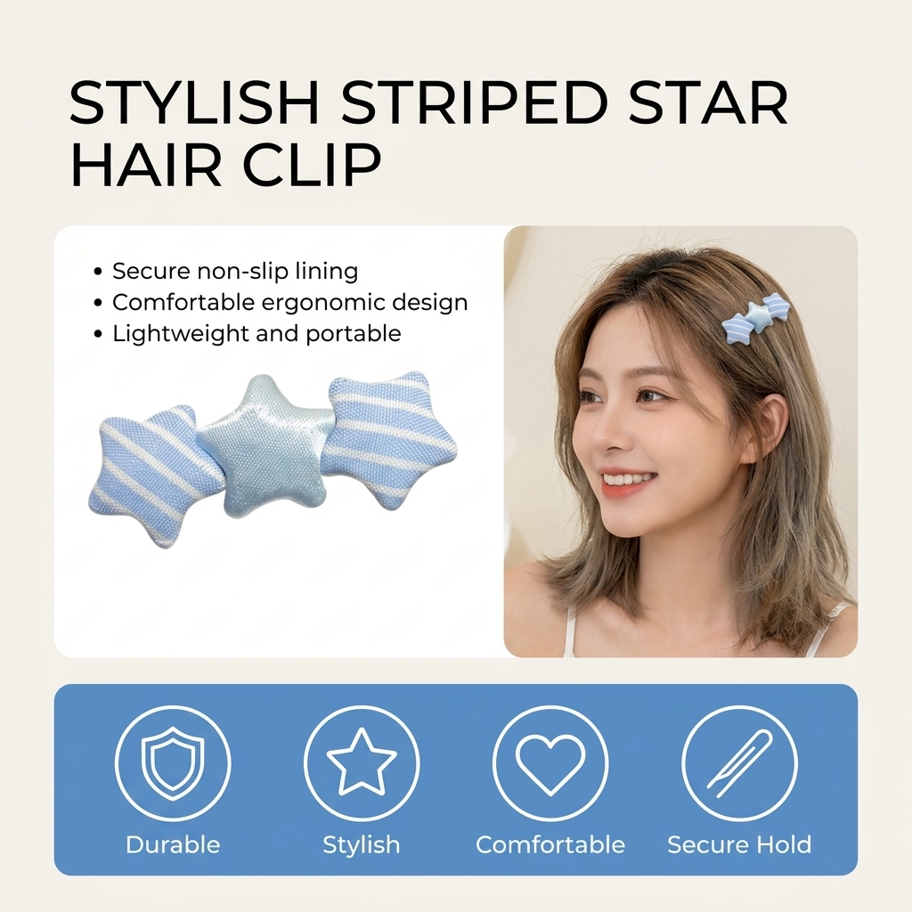 Presilha de cabelo em formato  - Korean Daily Lifestyle avaliação e preço
