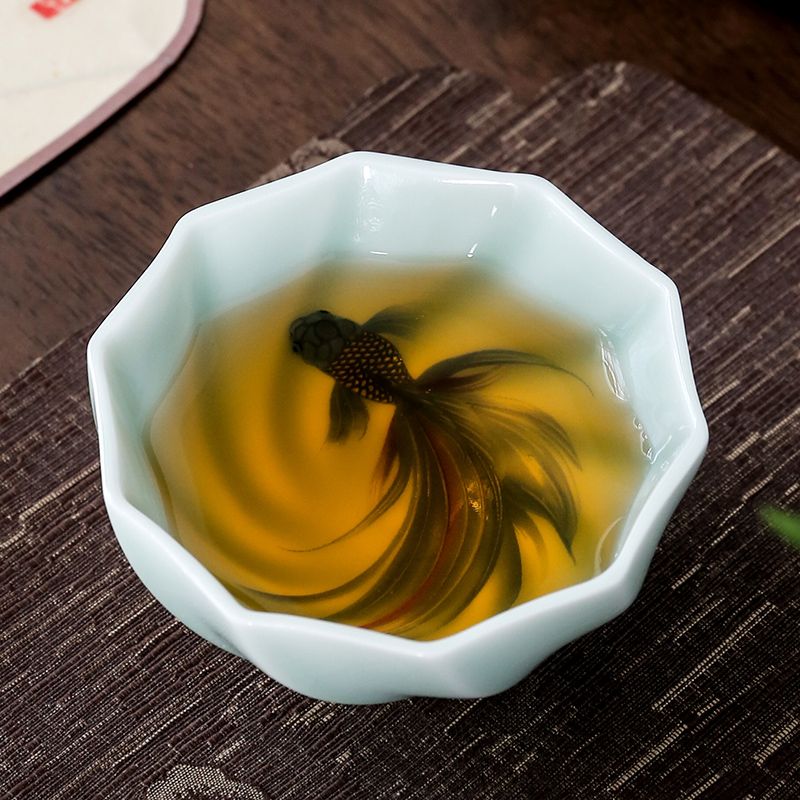 Copos de chá celadon criativos - Celadon Ceramic Cup avaliação e preço
