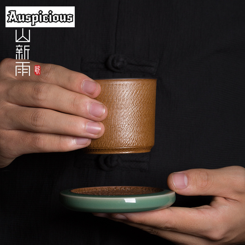 Longquan Celadon Tea Bowl com  - Celadon Ceramic Cup avaliação e preço
