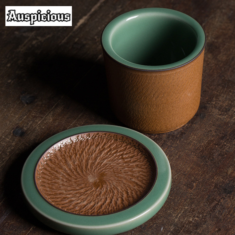 Longquan Celadon Tea Bowl com  - Celadon Ceramic Cup avaliação e preço