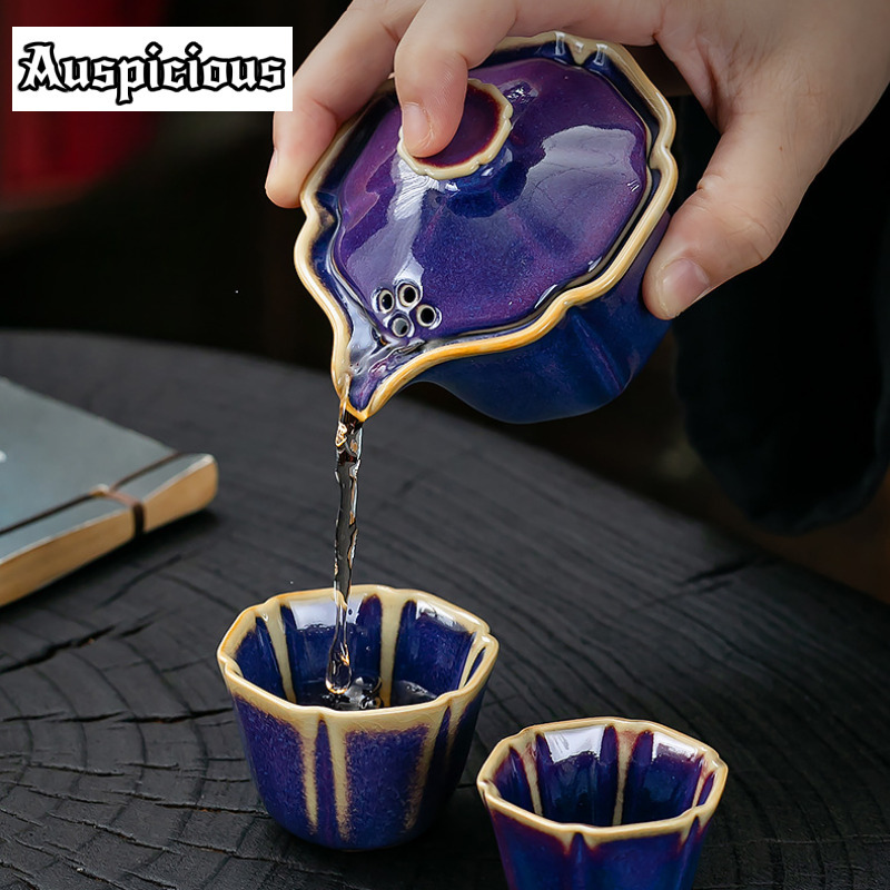 Jun forno celadon mão-agraf po - Celadon Ceramic Cup avaliação e preço