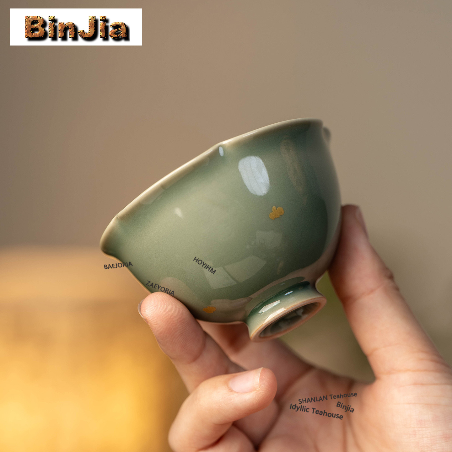 Conjunto de Chá de 100ml em Ce - Celadon Ceramic Cup avaliação e preço