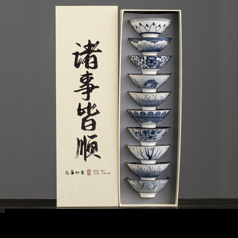 Conjunto de 10 Peças de Xícara - Celadon Ceramic Cup avaliação e preço